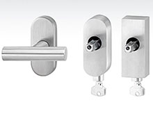 glass door hinge