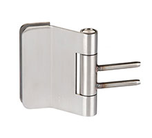 glass door hinge